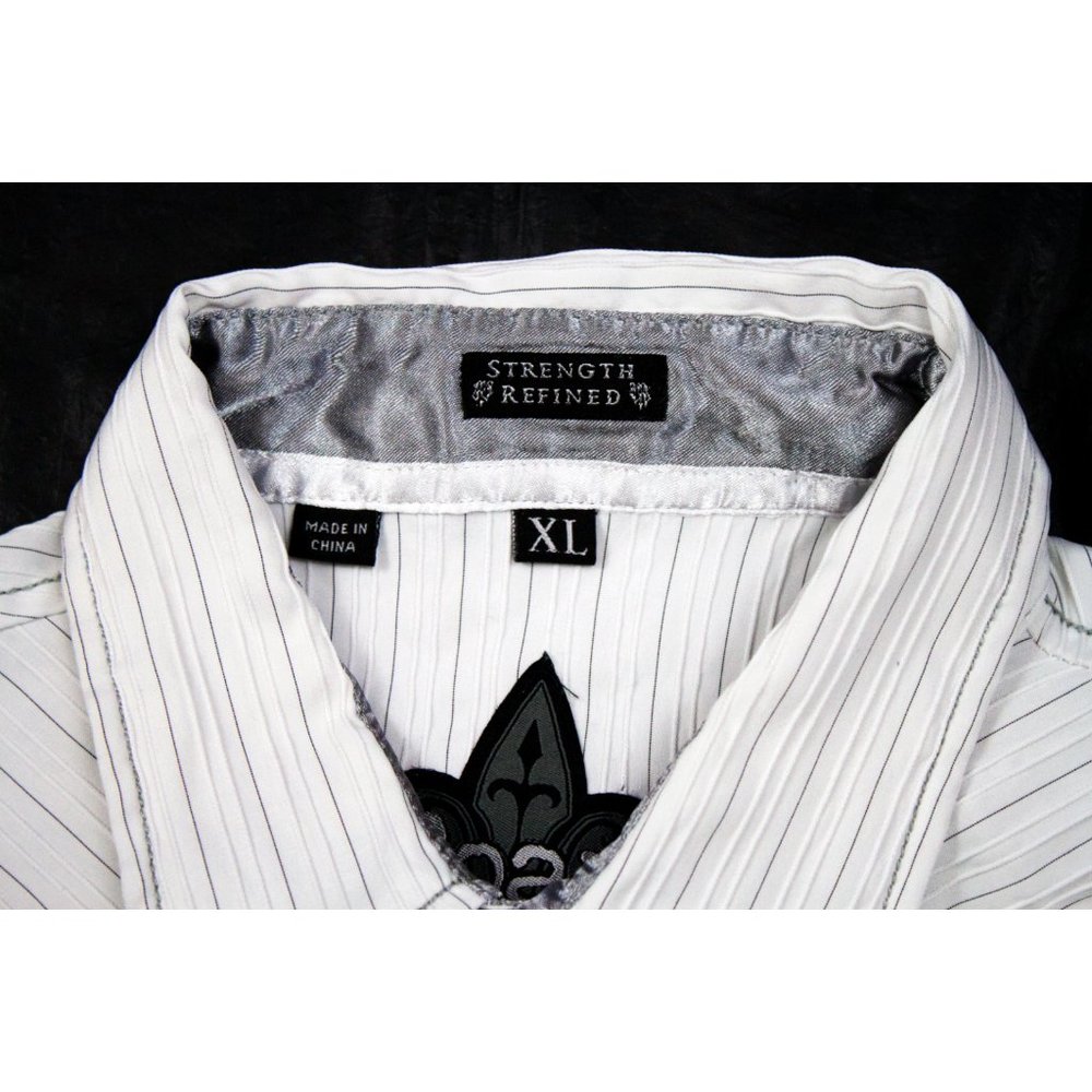 Roar Men's Long Sleeve Button Front Western Embroidered Shirt Size XL - Picture 7 of 8